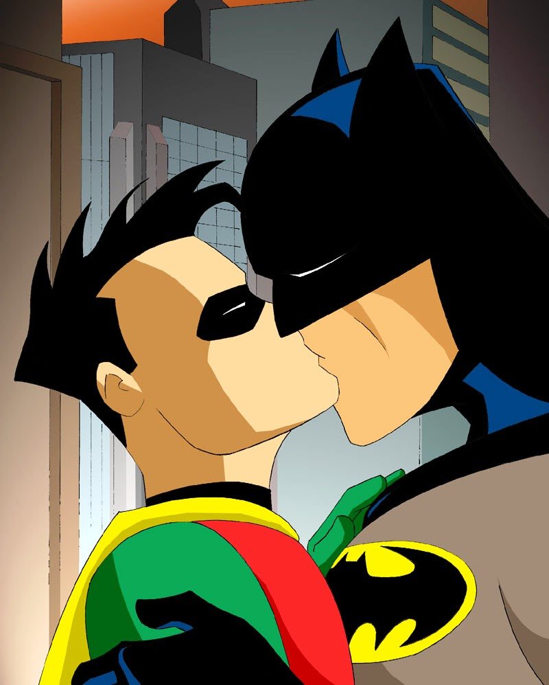 Batman and Robin want to get married. 